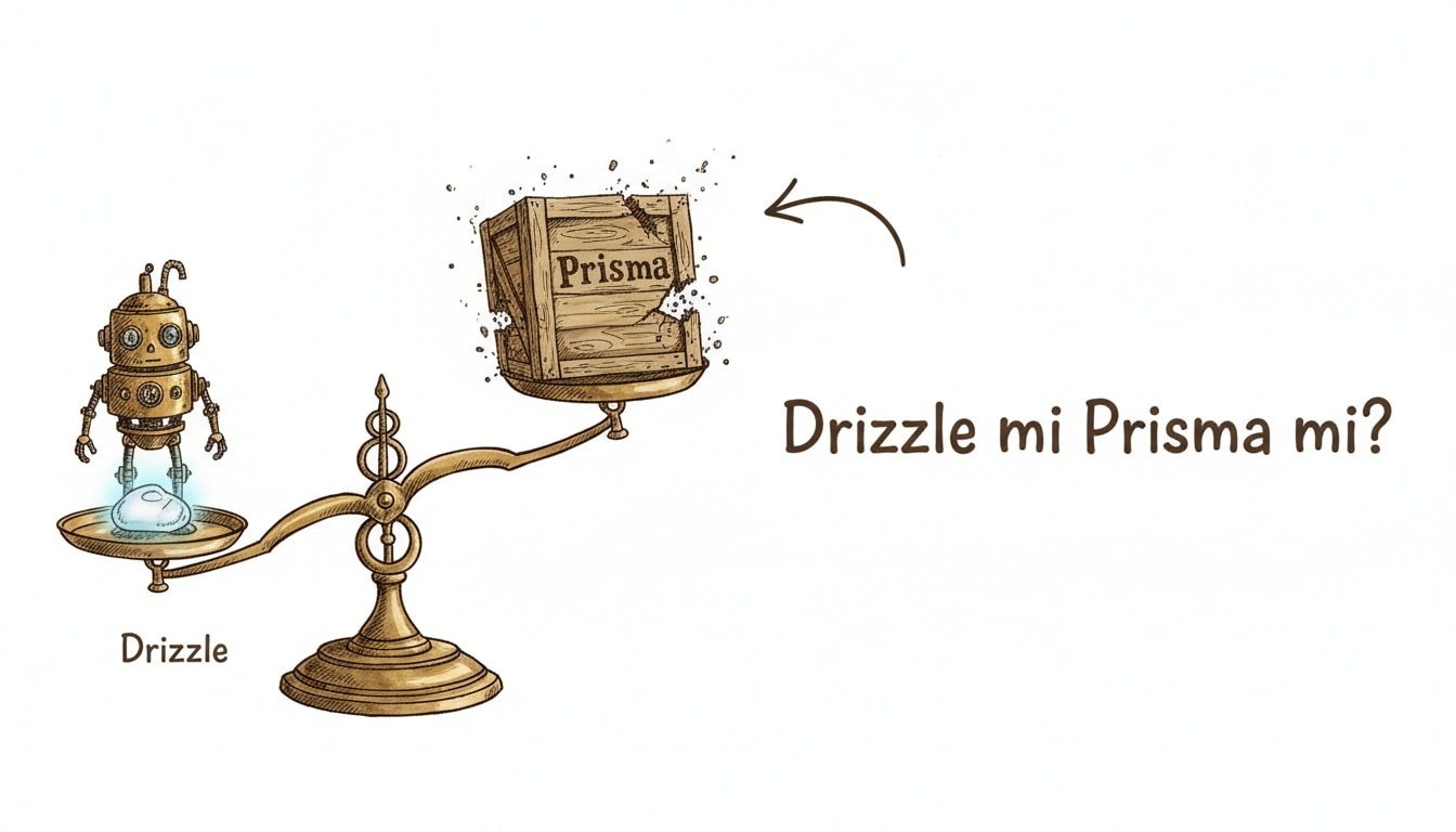 Drizzle mi Prisma mı? 2026 TypeScript ORM Seçimi
