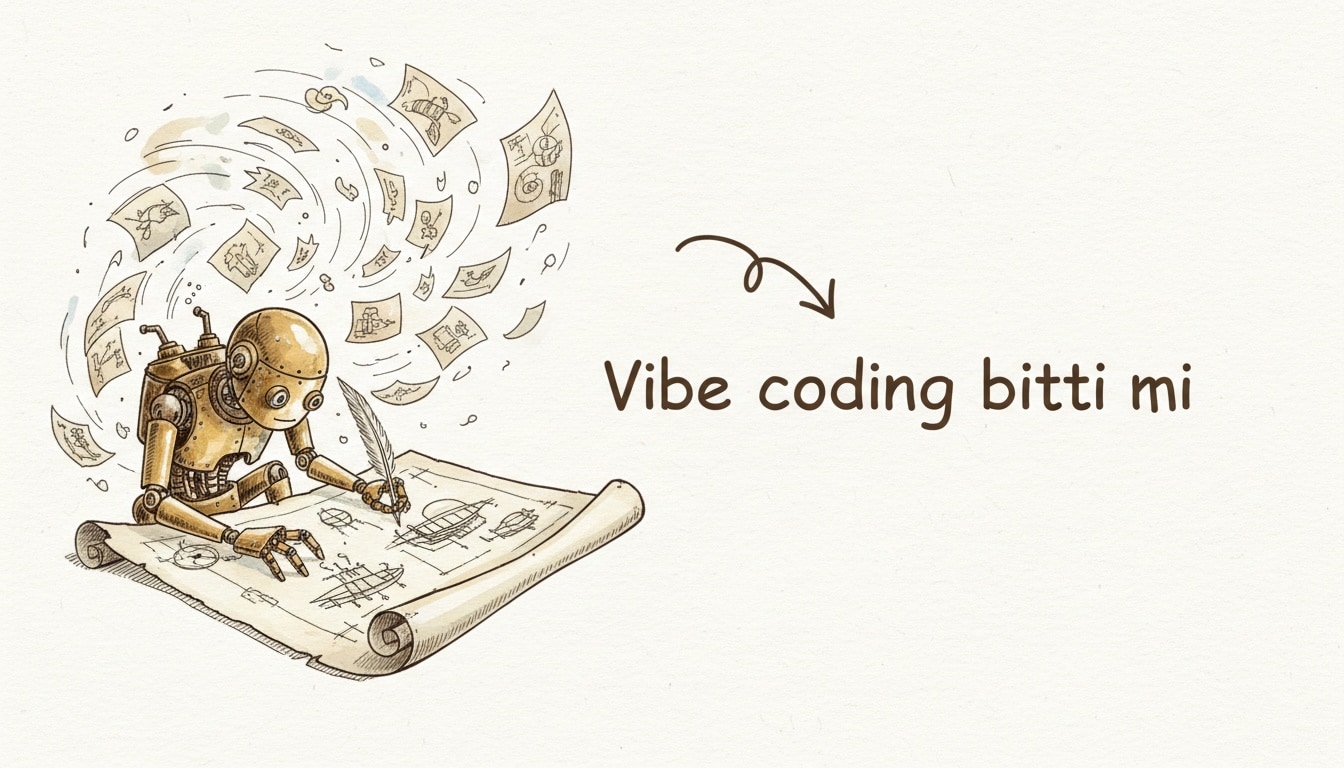 Vibe Coding Bitti mi? Spec-Driven Development Rehberi