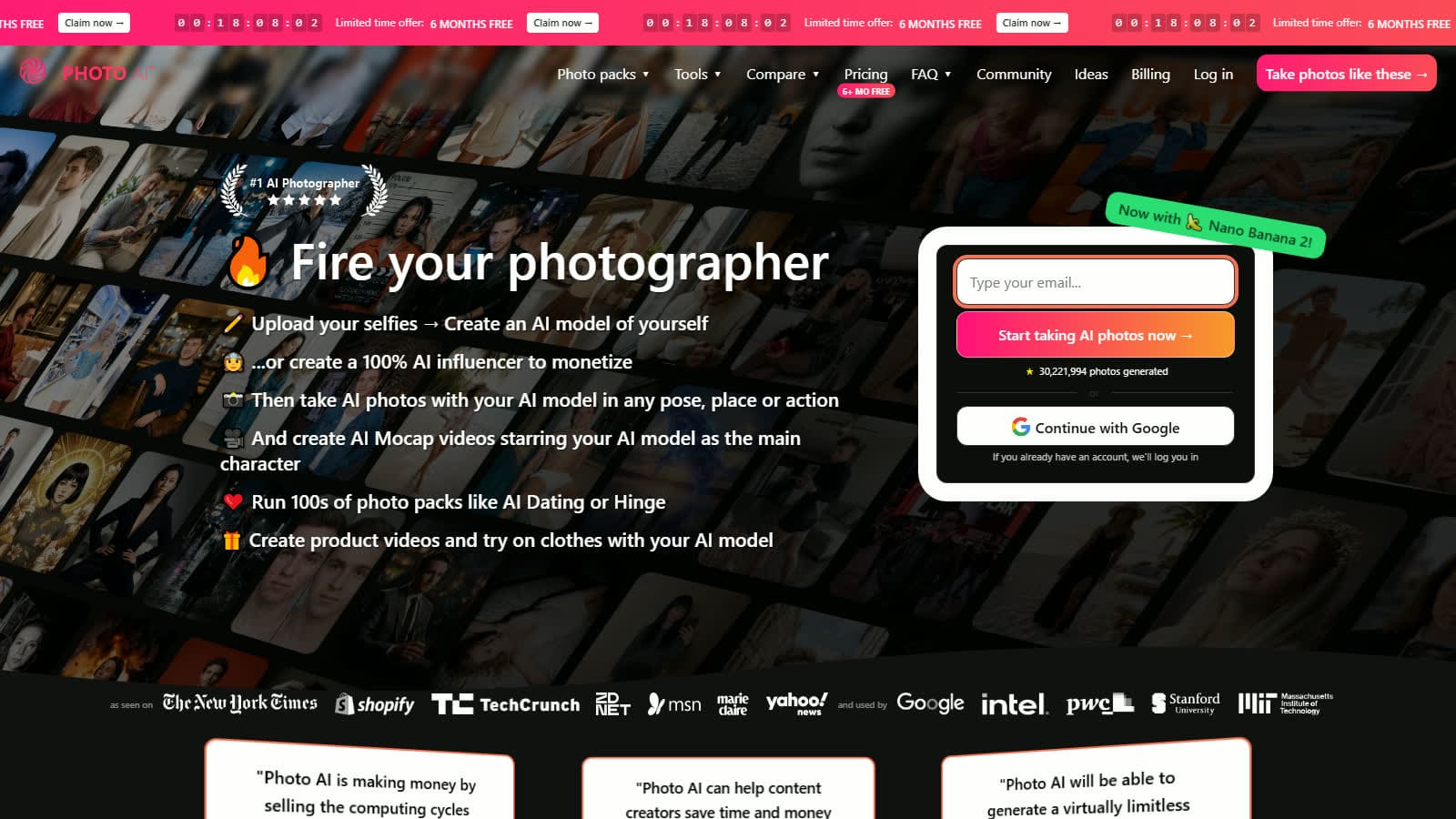 Photo AI yapay zeka fotoğraf stüdyosu